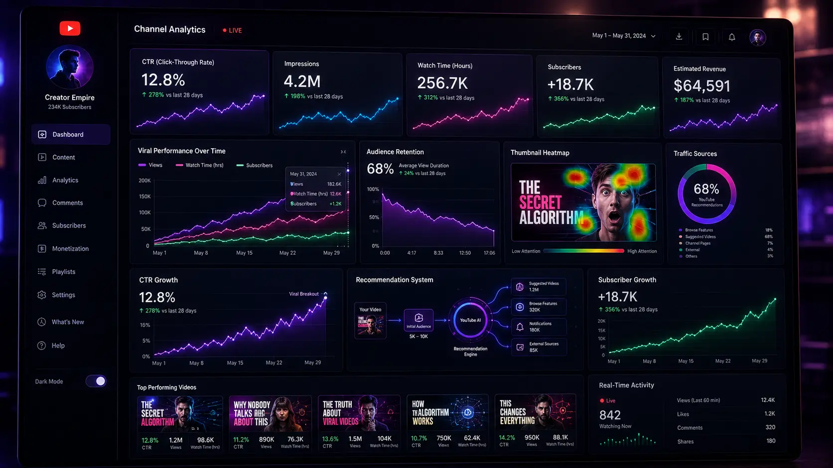 Creator Dashboard